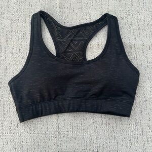 ZYIA black sports bra women’s size S